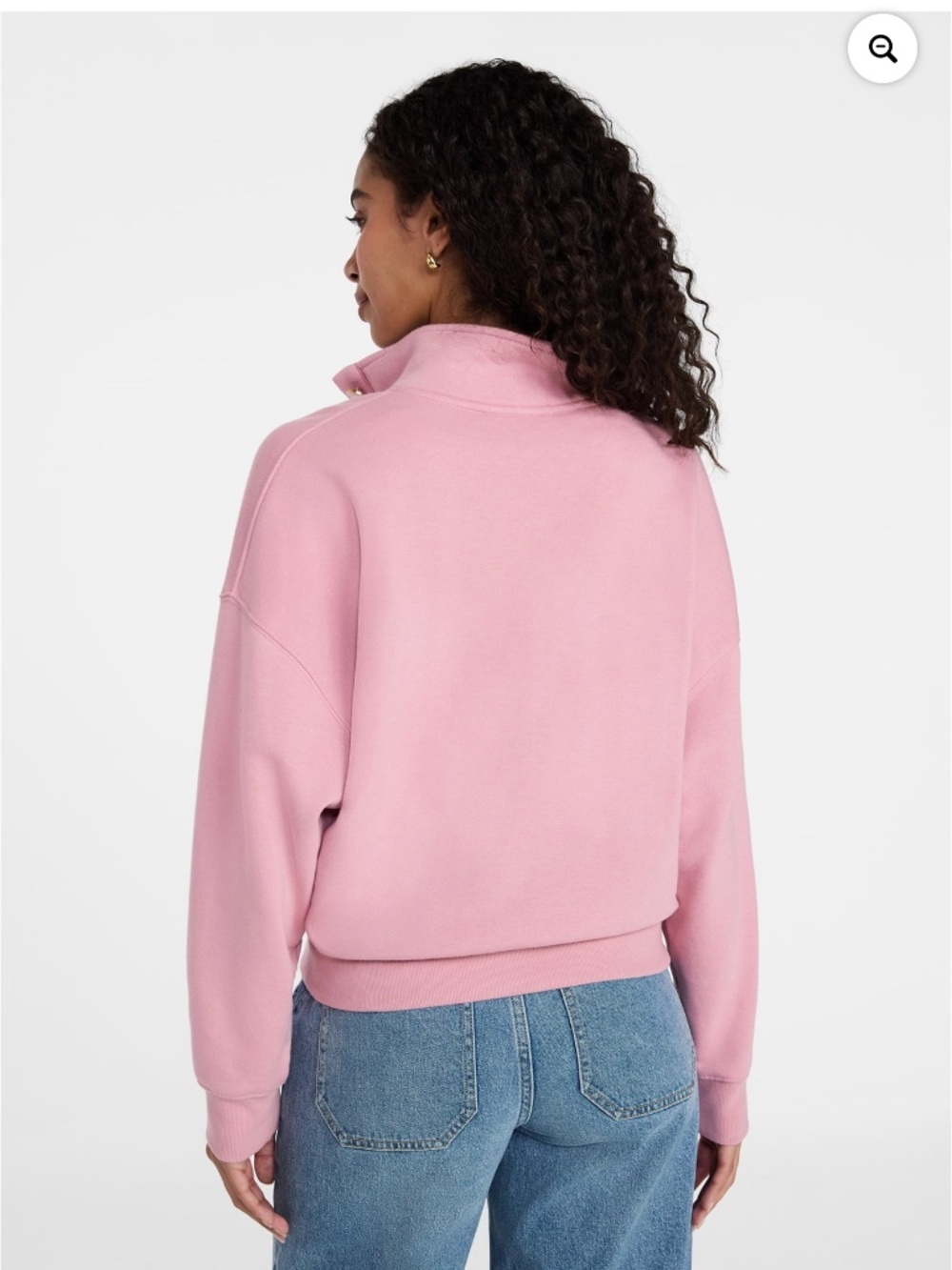 Time and Tru Women’s Rose Herb Quarter Button Fleece LS Top Size XXL NWT - Picture 6 of 8